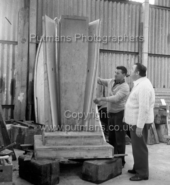 Ref 2445 RAFA Memorial during construction 26th June 1978