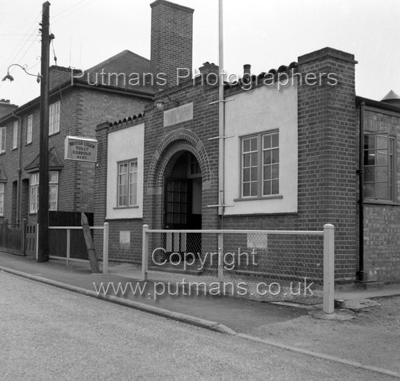 Ref 2559 British Legion Club entrance 24.5.1961