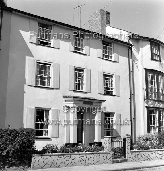 Ref 2594 Blue Shutters, Saville Street 27.8.1964