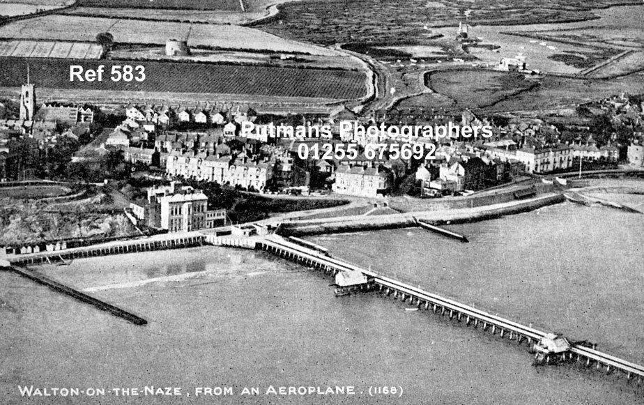 Ref 583 Aerial view - pre 1921