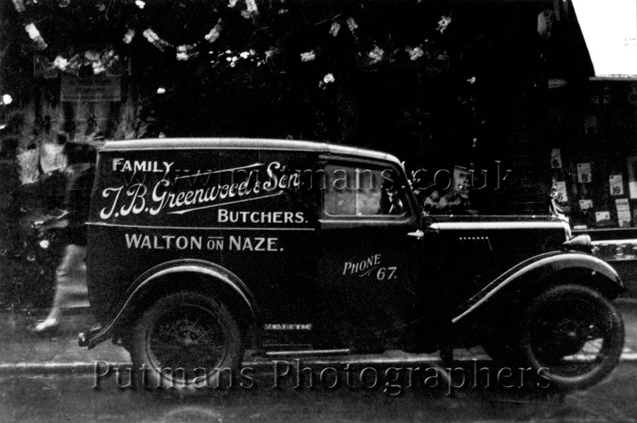 Ref 1170 J B Greenwood Butcher's van